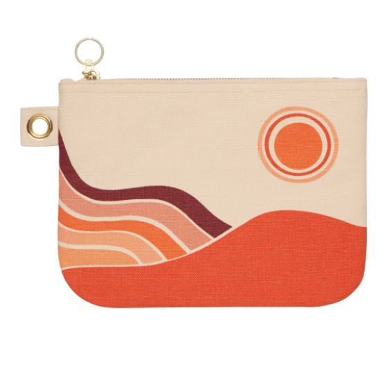 Solstice Large Zip Pouch