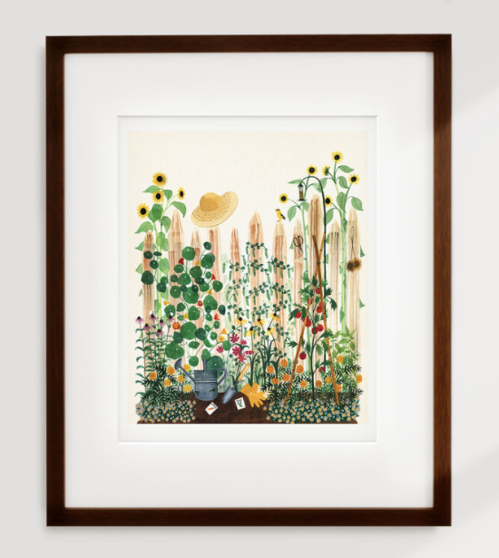 Mother's Garden Art Print