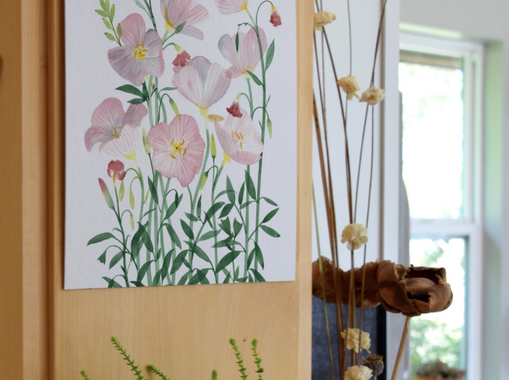 Primroses Art Print- 11"x14"