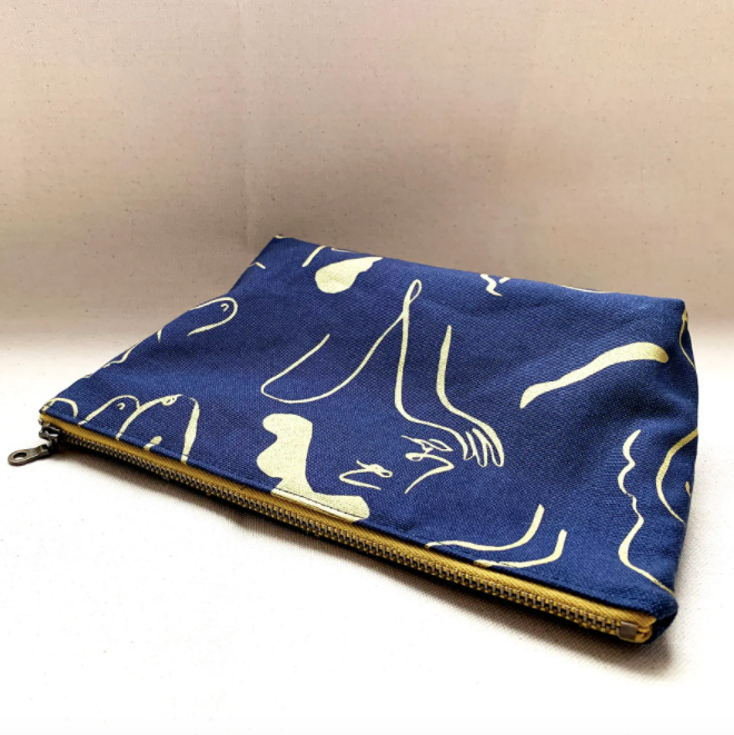 Zipper Pouch - Faces and Boobs
