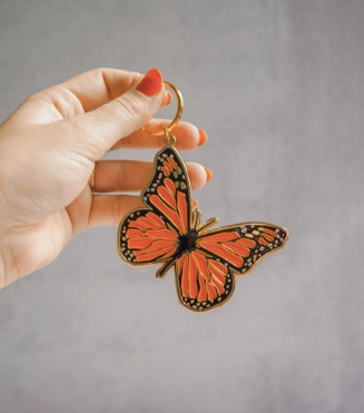Monarch Keychain