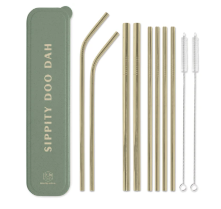 Stainless Steel Straw Set