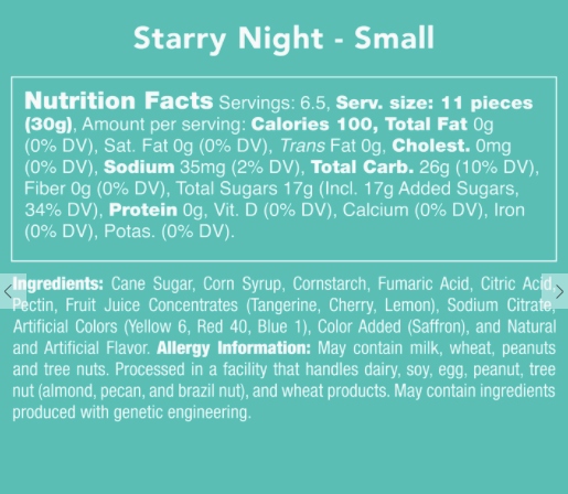 Starry Night Gummy