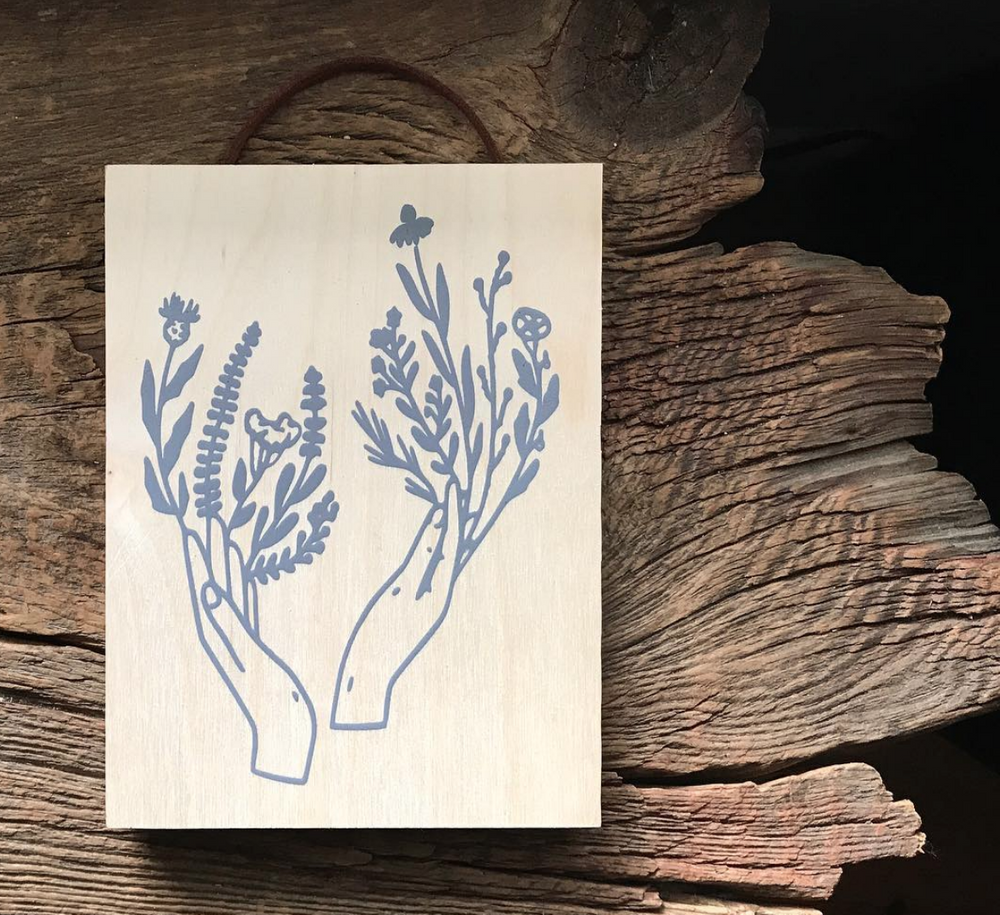 Mystery of Flowers Print