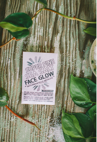 Super Fine Sea Salt Face Glow