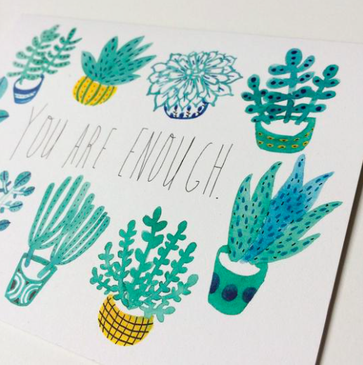 You are Enough Card