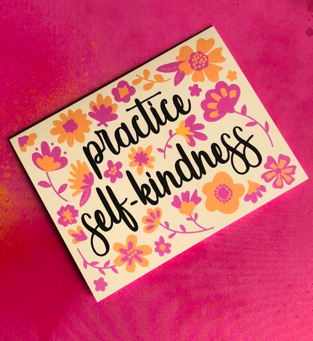 Practice Self-Kindness Card