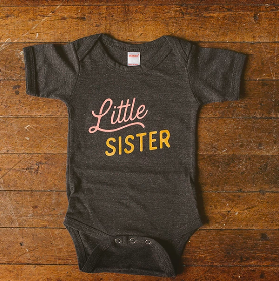 Little Sister Baby Bodysuit