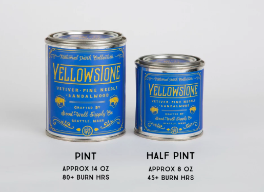 Yellowstone Candle - 8 oz