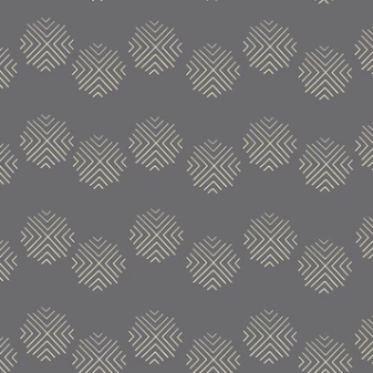 Organic Cotton Headband - Charcoal Chevron Dots