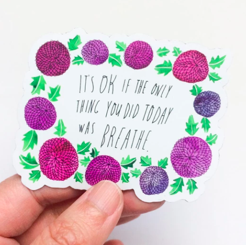 It's OK If The Only Thing You Did Today Was Breathe Magnet