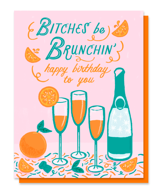 Brunchin' Card