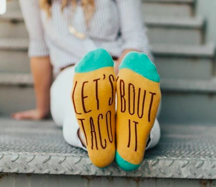 Let's Taco Bout It Shorty Socks