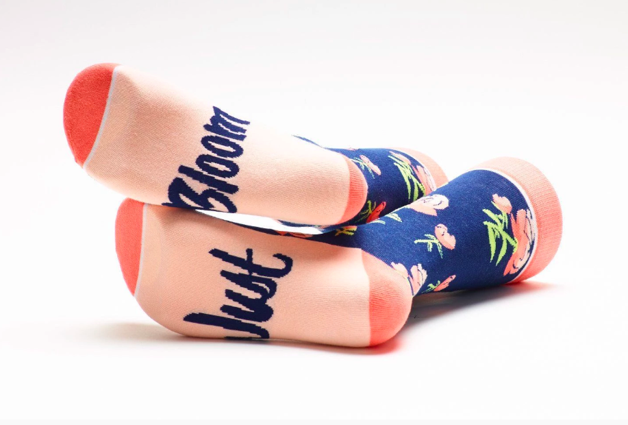Just Bloom Crew Socks