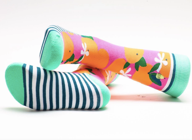 Orange You Glad Crew Socks