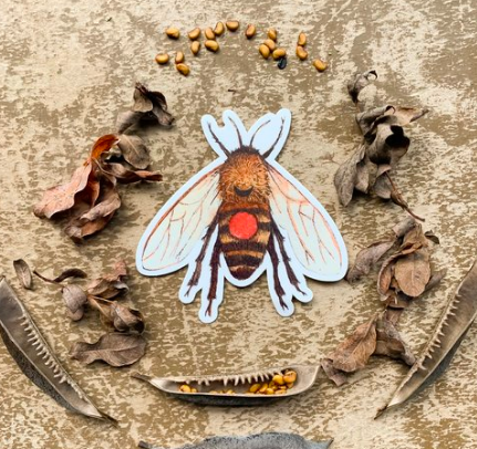 Bee - Sticker