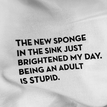 Sponge Tea Towel
