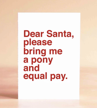 Dear Santa Greeting Card