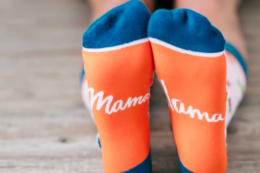 Mama Llama Crew Socks