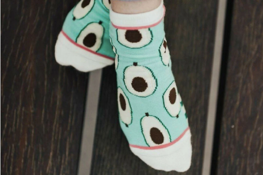 It's an Avocado Shorty Socks