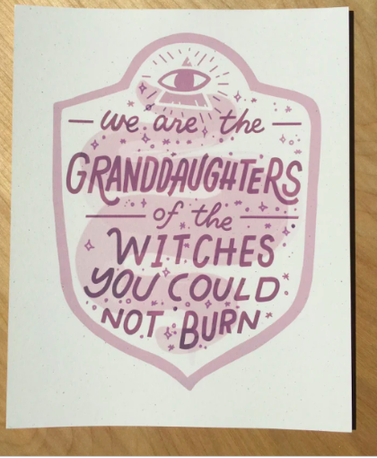 Granddaughters Freedom of the Press Print
