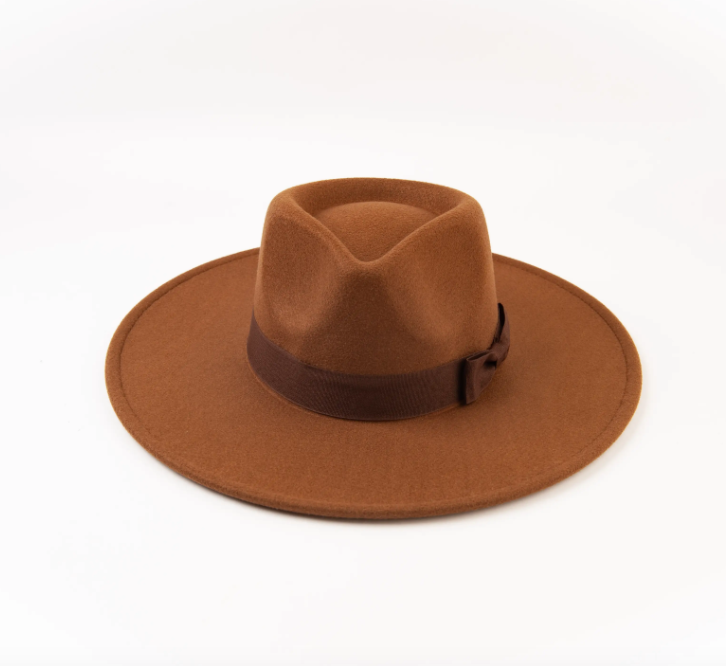 Ariel II Vegan Felt Rancher With Ribbon