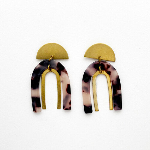 Stacked Arch Earrings