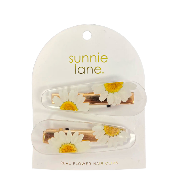 Flower Hair Clip - Real Pressed Flowers