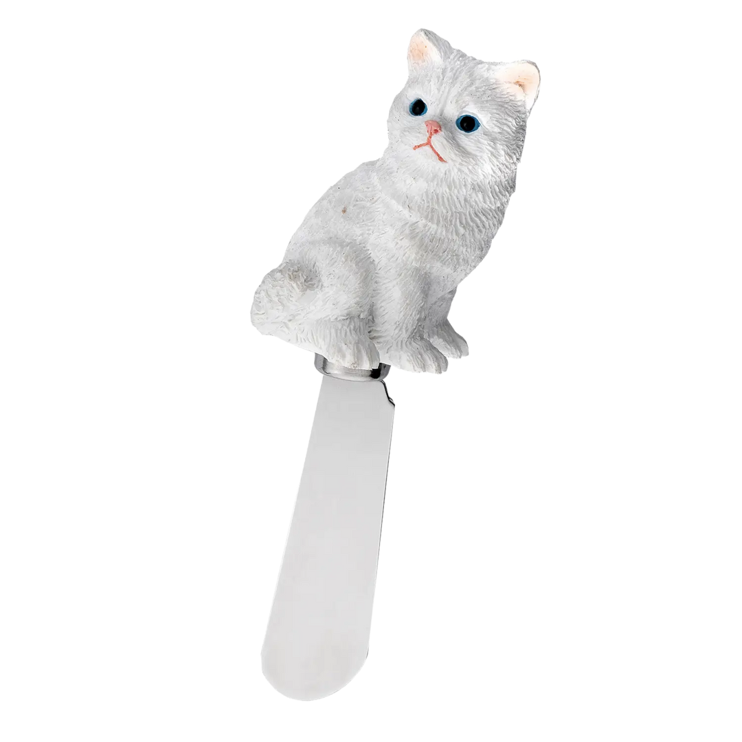 Persian Cat Polyresin Cheese Spreader