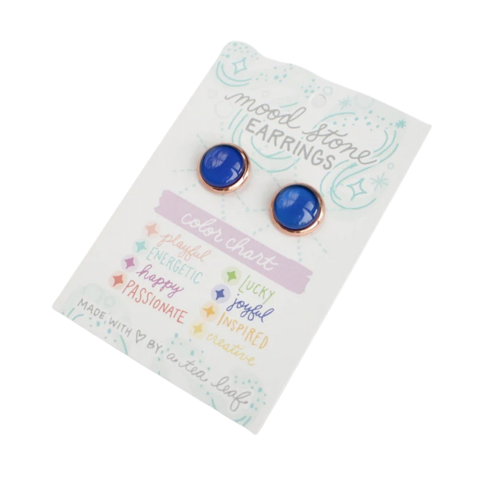 Mood Stone Stud Earrings