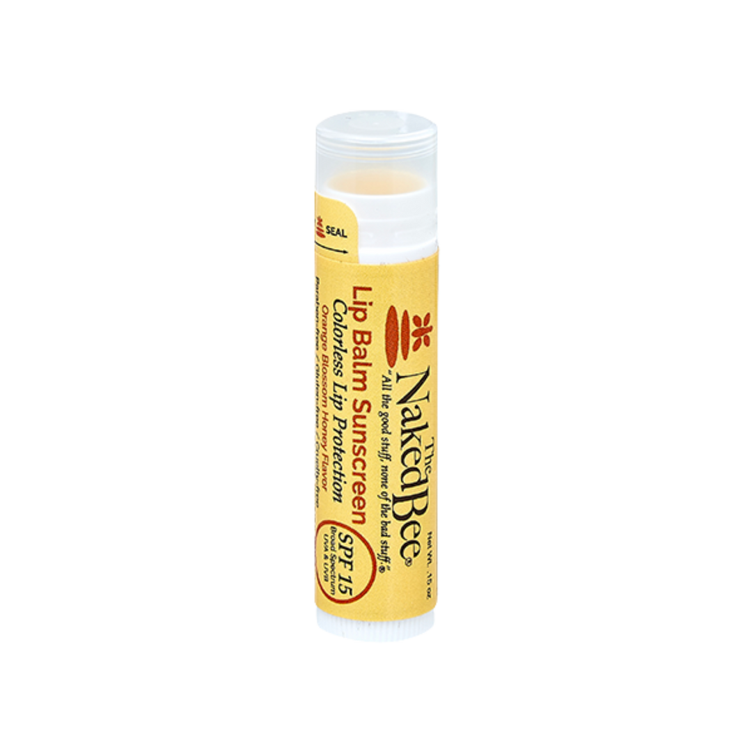 Orange Blossom Honey Colorless Lip Balm