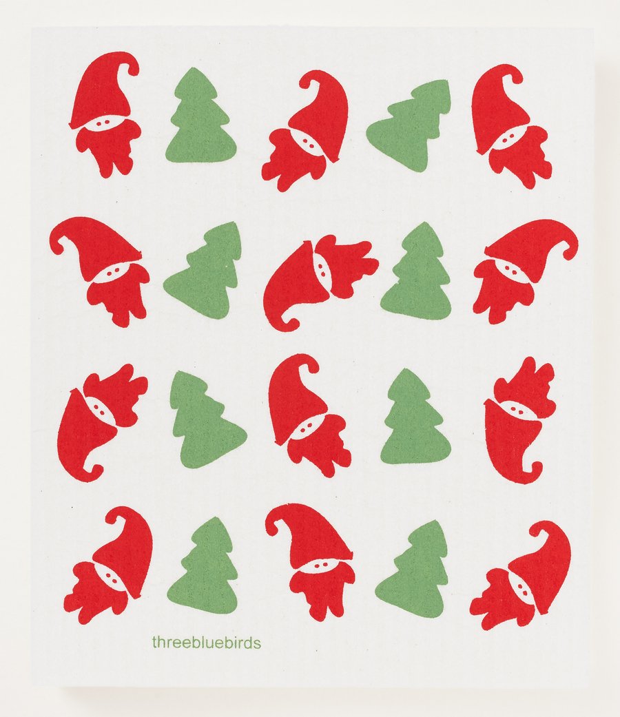 Holiday Swedish Dishcloth