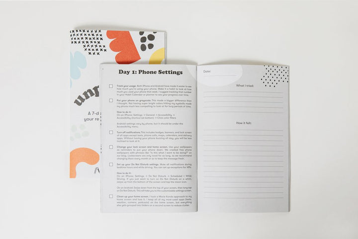 Unplugged: A Workbook to Reset Your Relationship with Screens