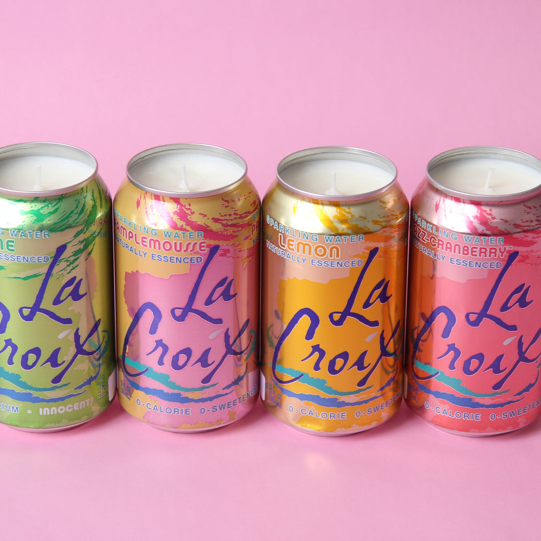 La Croix Seltzer Candle