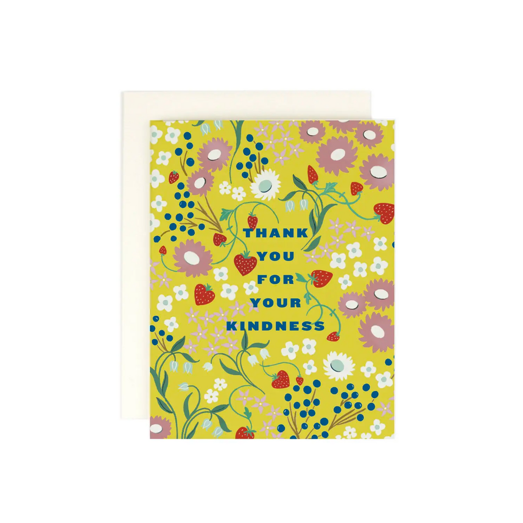 For Your Kindness Card