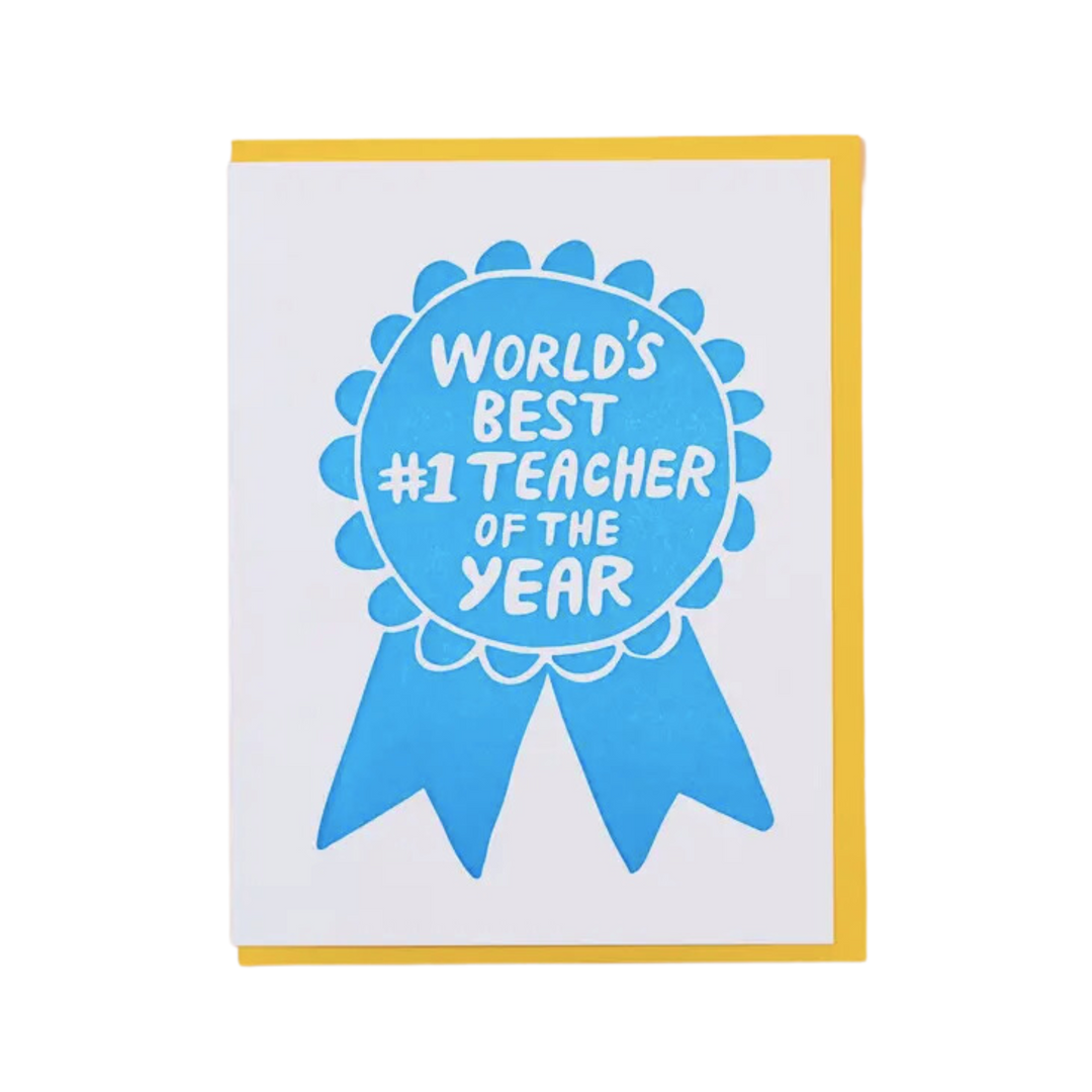 Teacher Appreciation Ribbon Card
