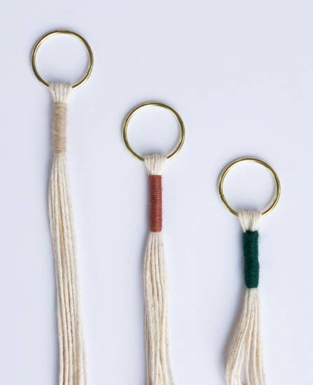 Plant Hanger - Wooden Beaded