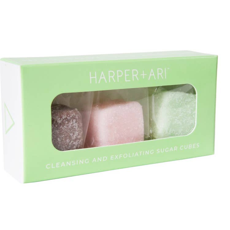 Exfoliating Sugar Cubes - Mini Gift Box