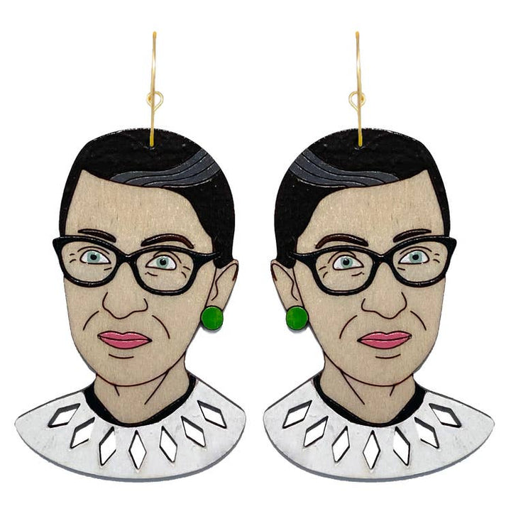 RBG Ruth Bader Ginsburg Earrings