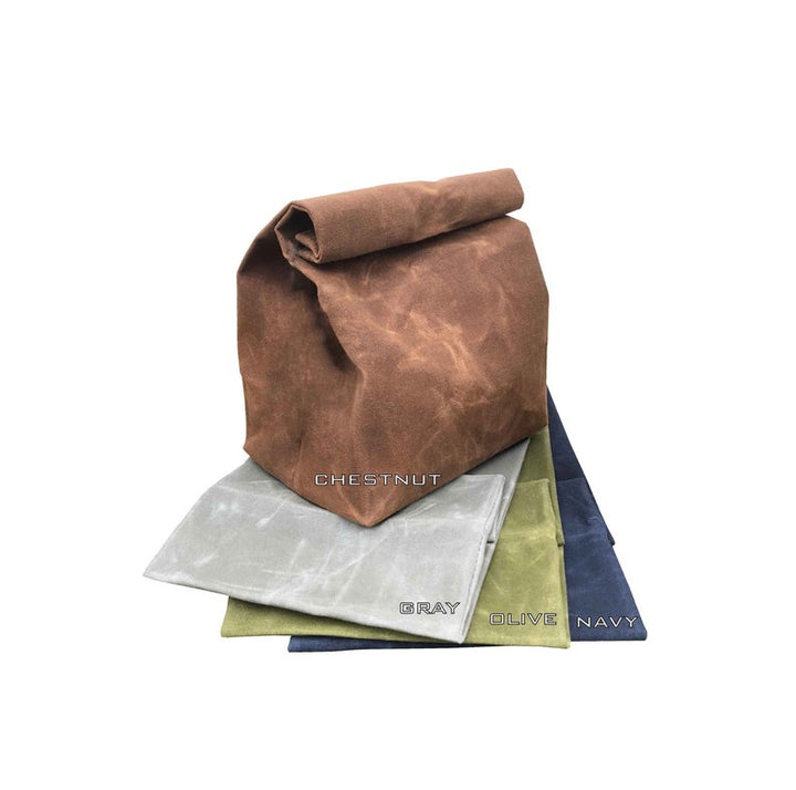 Waxed Canvas Lunch Sack