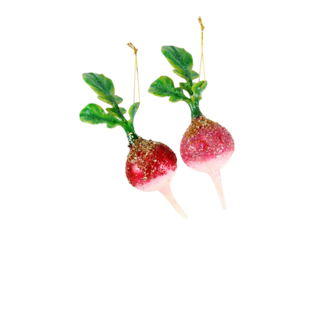Farm Field Radish Ornament