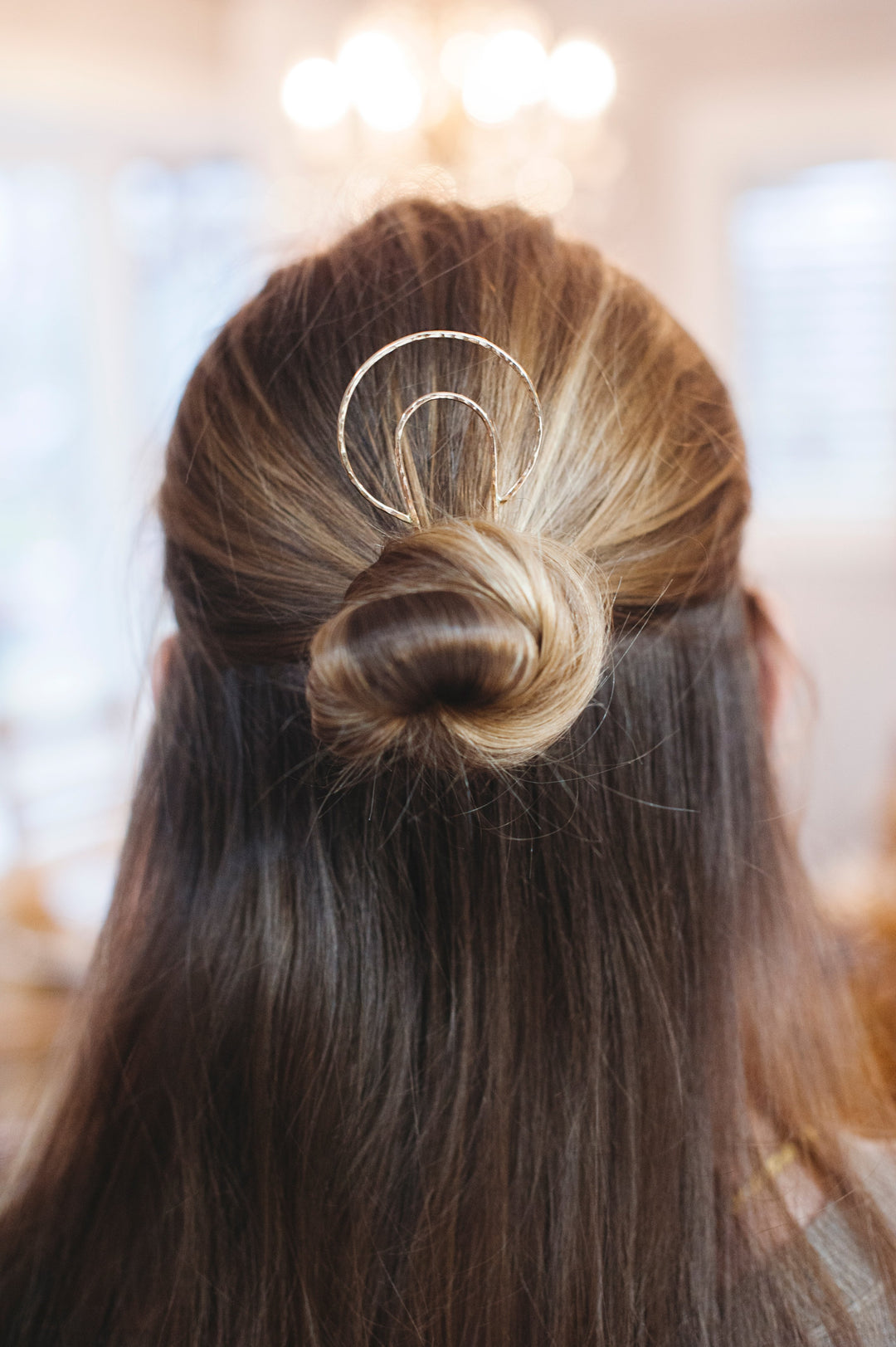 Crescent Moon Hair Pin