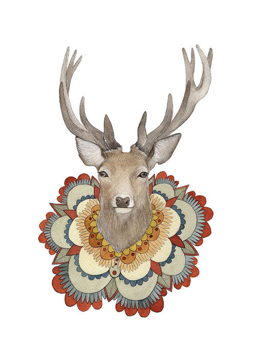Collector: The Deer - Greeting Card