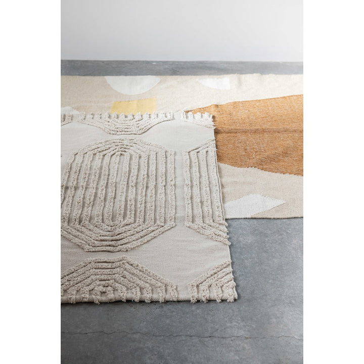 3' x 5' Cotton Tufted Rug