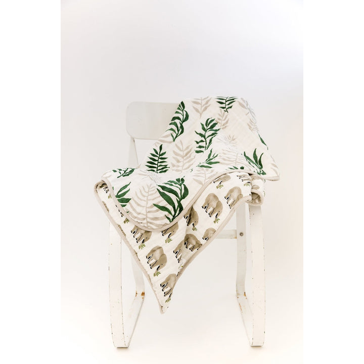 Jungle Fern Reversible Quilt