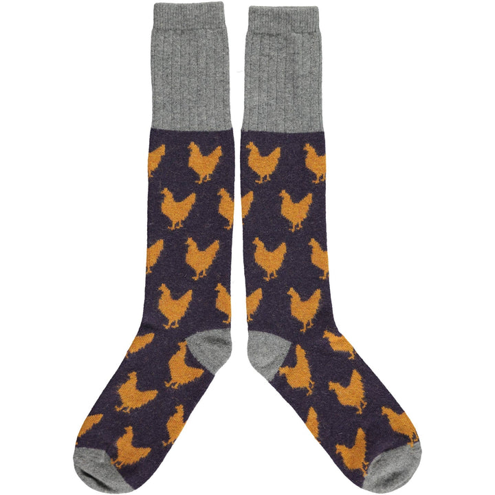 Lambswool Boot Socks
