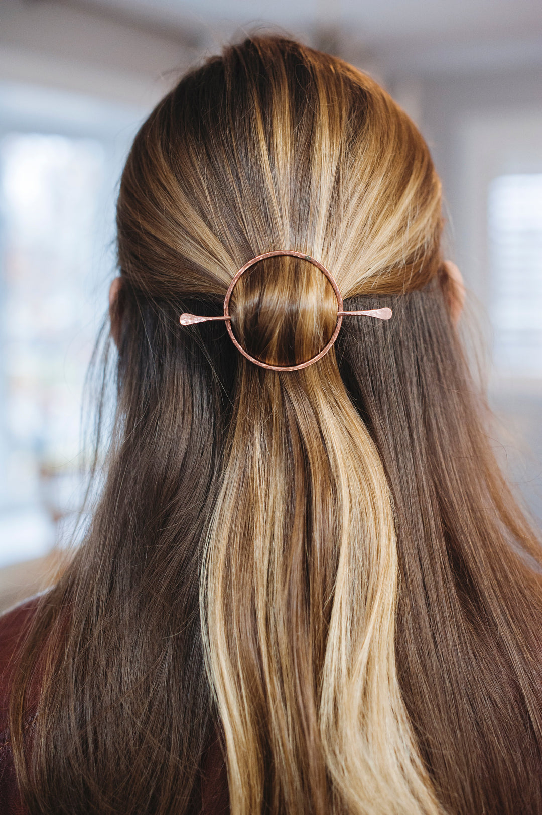 Eclipse Hair Slide Copper