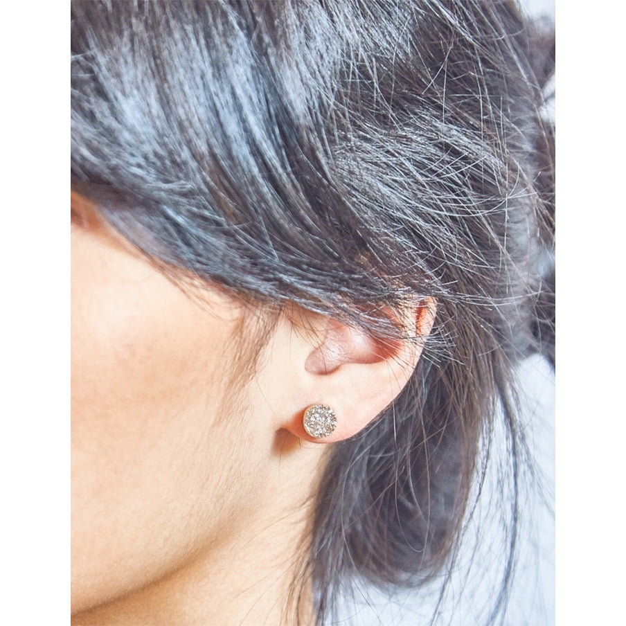 Champagne Druzy Studs
