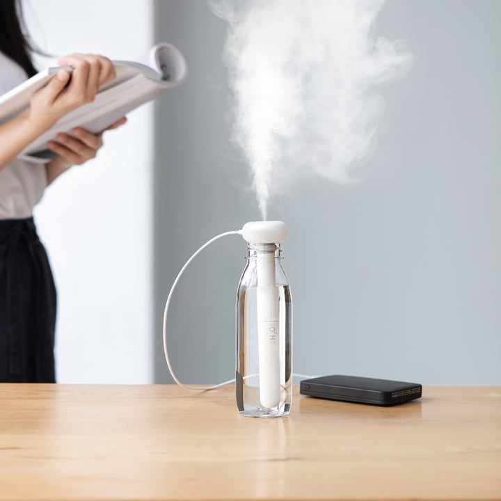 USB Ultrasonic Cool Mist Humidifier and Bottle Kit