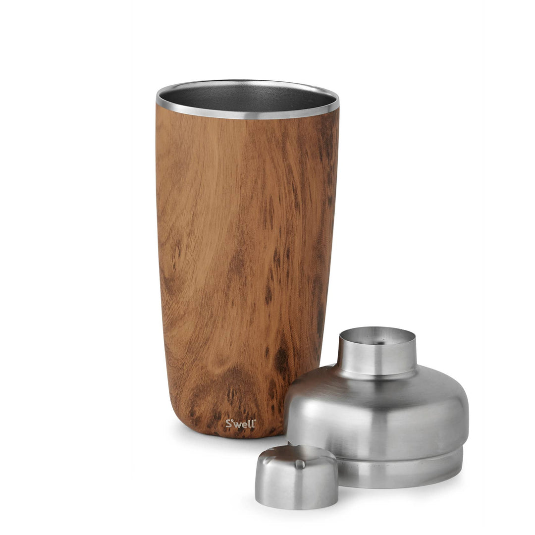 Shaker Set with Jigger - Teakwood